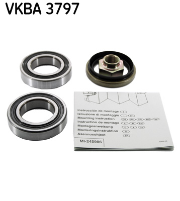 SKF Kerékcsapágy készlet VKBA3797_SKF